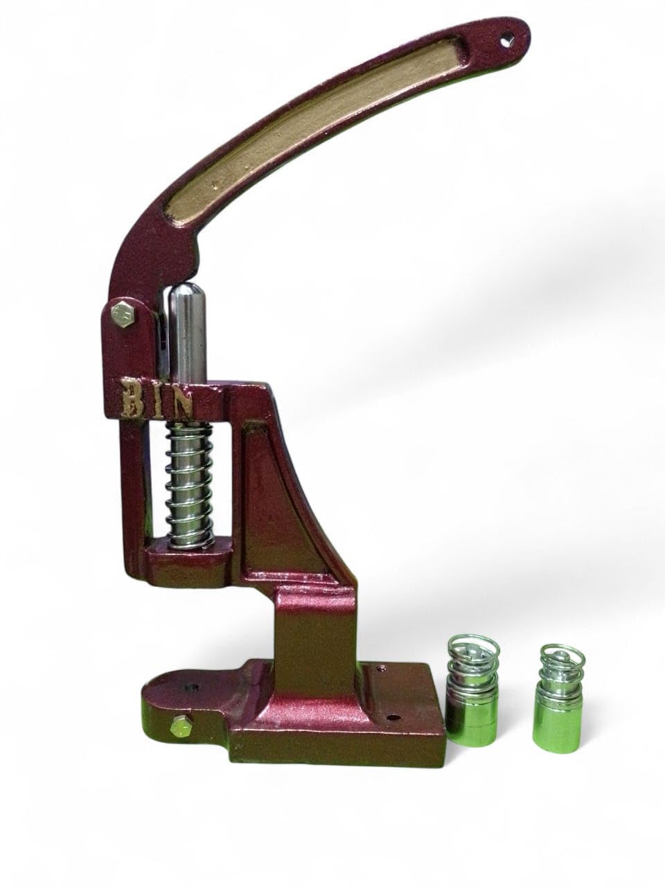 TEQZIA Handmade Manual Press Machine Button Installation Tool Mute Stamping | Hand Press Machine, Hand Press Heavy Duty Machine Manual Eyelet Grommet Tool-image-27