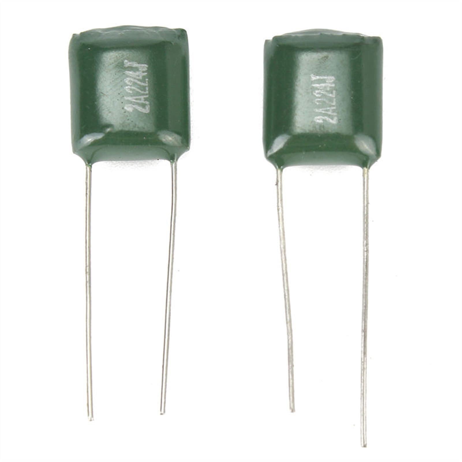 Accesorios electrónicos Condensadores 620 unids/lote 31 valor 100V condensador de película Kit surtido 100nf 220PF 560PF 68NF conjunto de condensadores 0,22NF-470NF paquete de condensadores Dispositiv