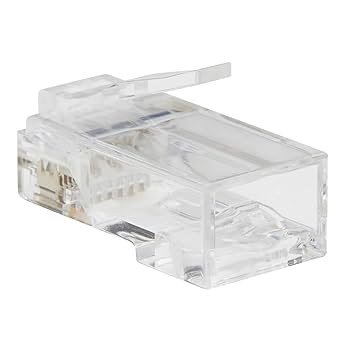 plugnet SELECT　プラグネット Eaton N232-100-FTP - CAT6PASSTHROUGH FTP PLUG,100PK - Trionics