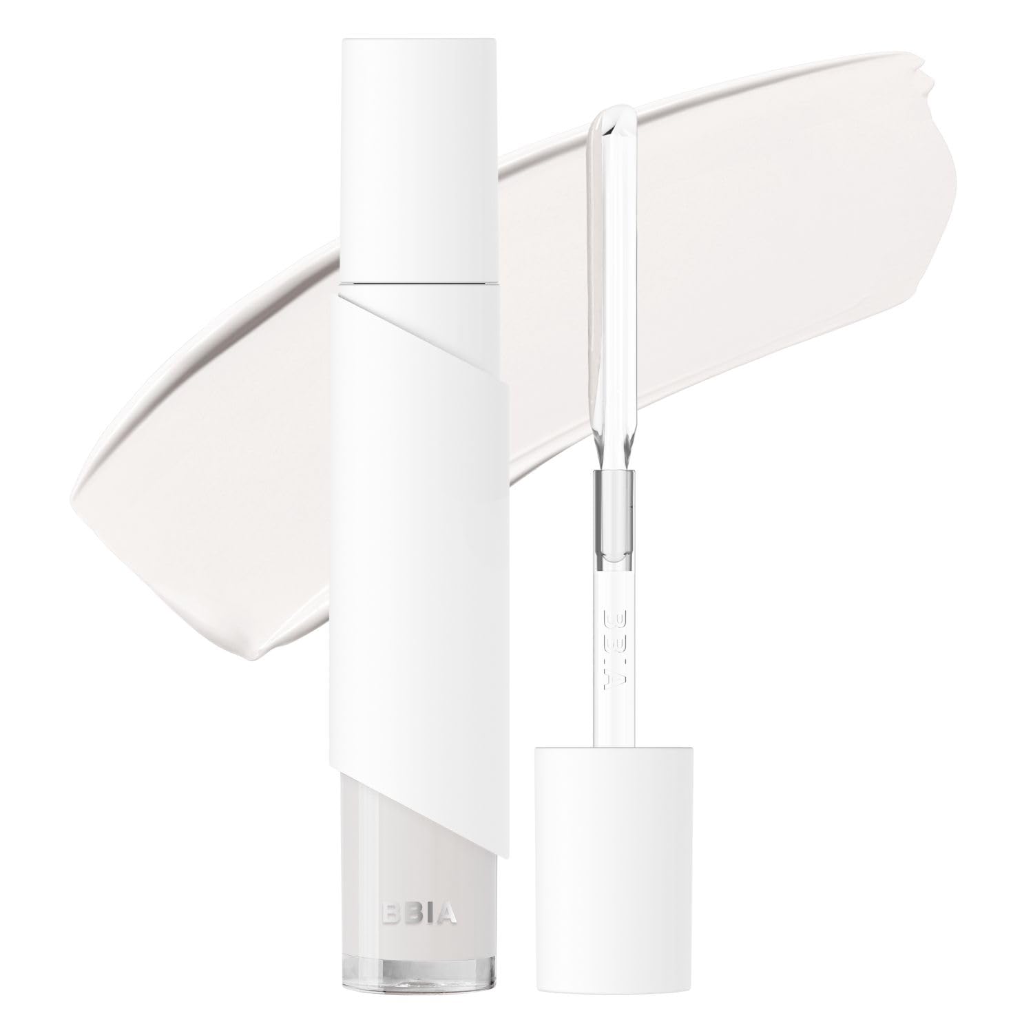 BBIA EAU Stay Concealer - All Day Fitting Natural Coverage Liquid Concealer, Spatula Applicator Tip, Comfortable Lightweight & Longlating, High Fitting, Vegan, Korean Makeup (00 MILK, Pack of 1) 0.29 Ounce (Pack of 1) 00 MILK