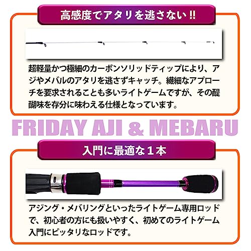 おり釣具 アジング・メバリング入門 ロッド (MJ-682) & ライン付リール セット (ajimebaruset-02) 4枚目