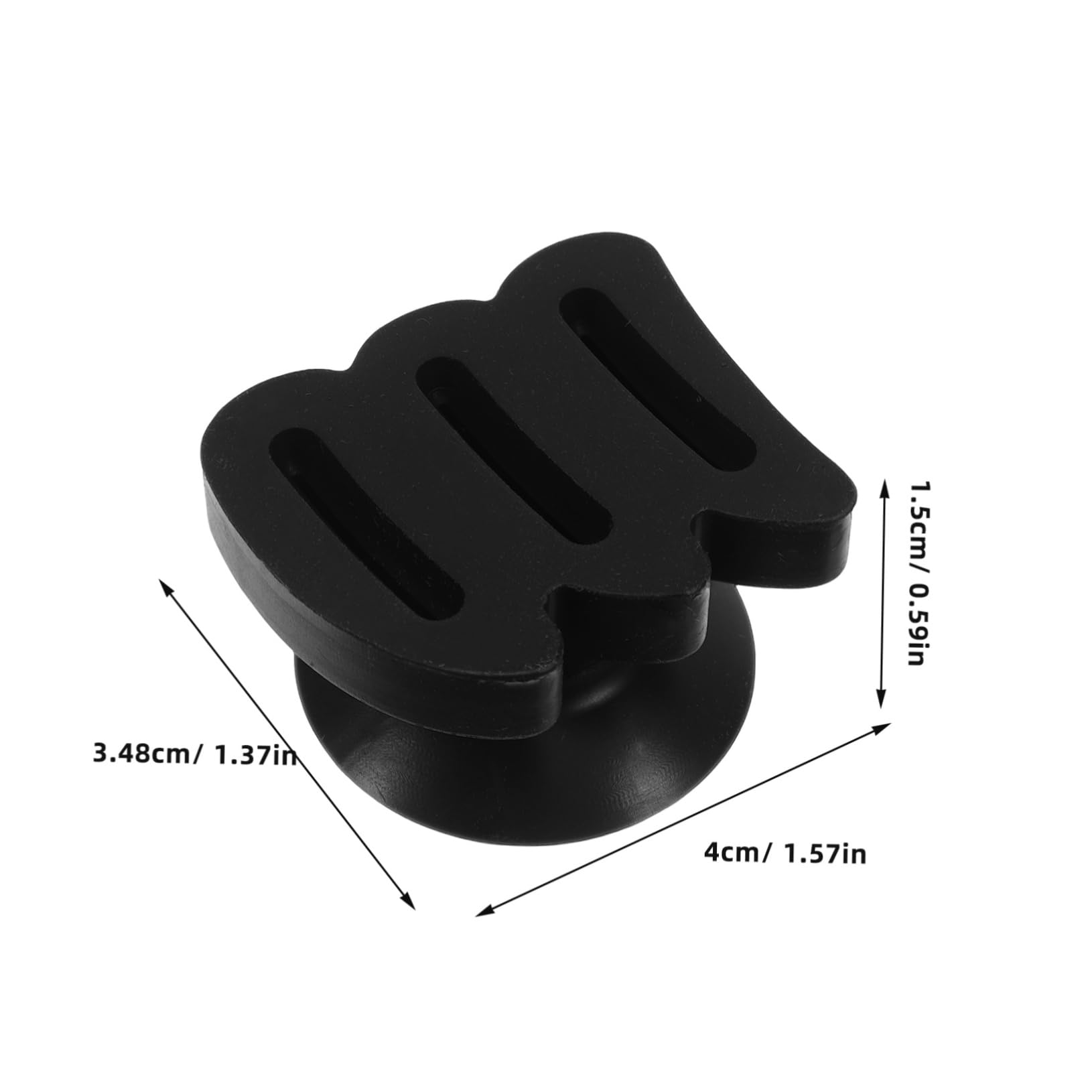 LIFKOME Suction Cup Guitar Pick Holder Clip Lightweight Grip for Electric Classical Guitars Holds Picks Securely for Musicians Black
