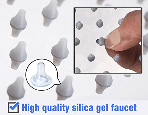 WYJP Soffione doccia a pioggia con ugelli