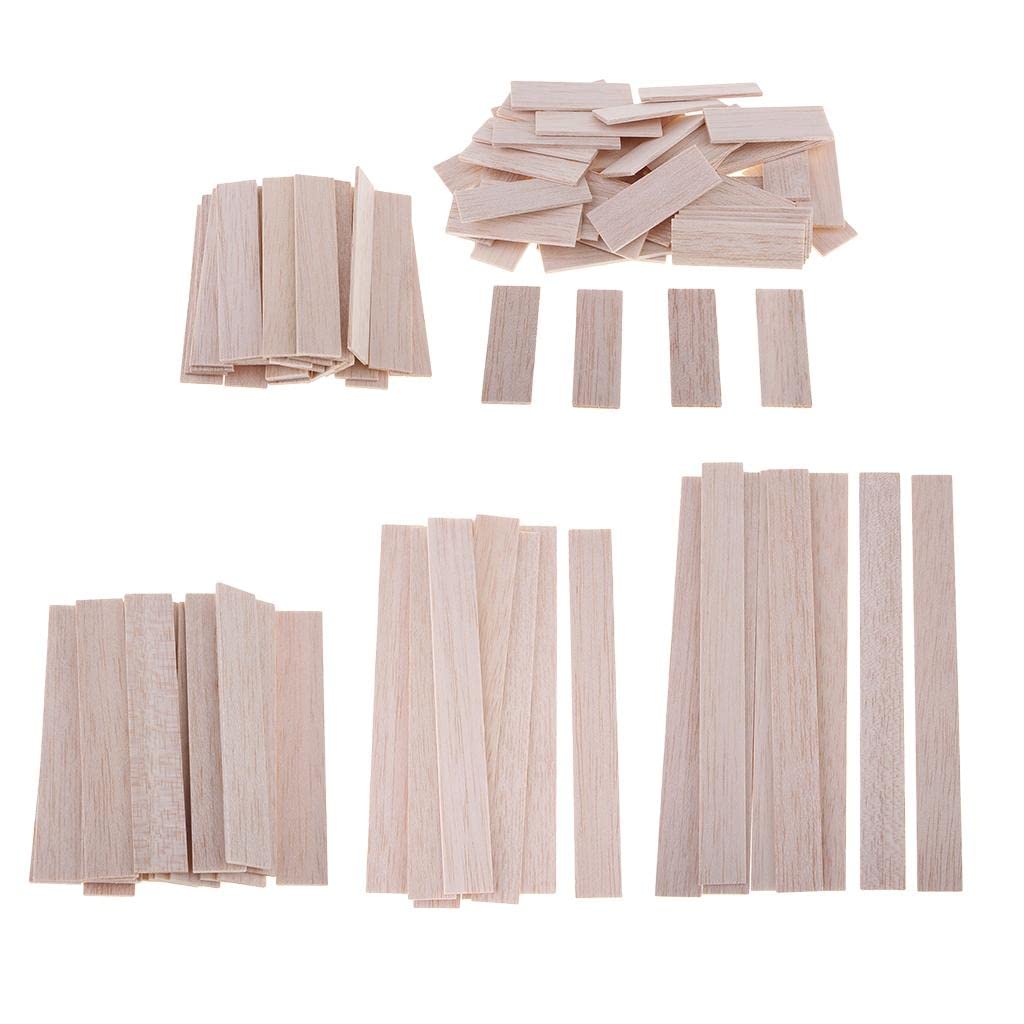 100 Bâtonnets de Bois Brut