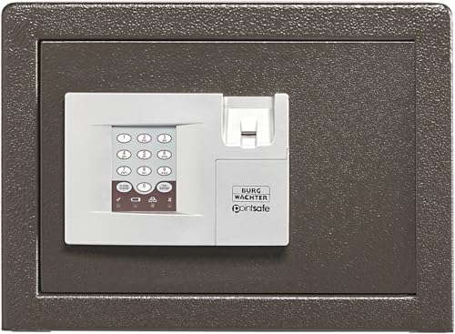 BURG-WÃ„CHTER Möbeltresor Mit Elektronischem Zahlenschloss Und Fingerabdruck, Zur Wand- Und Bodenbefestigung, PointSafe P 2 E FS
