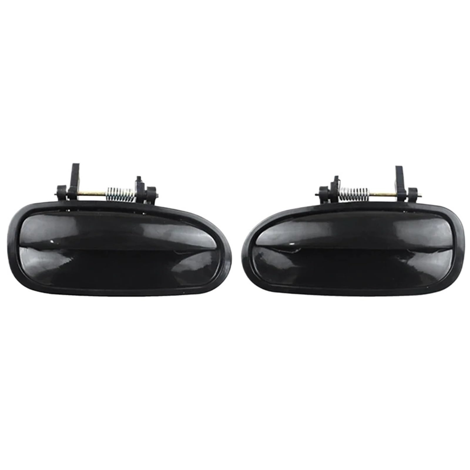 DUHNXUJ Car Door Handle for Civic for EK3 1996-2000 2pcs Car Outside Exterior Front Rear Door Handle(2PCS Rear Door)