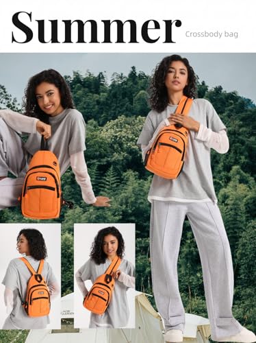 Cross body bag Sling Bags for Women Water Resistant Backpack Lightweight Shoulder Chest Daypack for Men Women Hiking Travel2