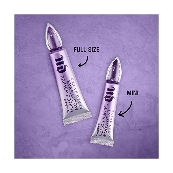 Urban-Decay-Eyeshadow-Primer-Potion-Original-Travel-Size-Award-Winning-Nude-Eye-Primer-for-Crease-Free-Eyeshadow-Makeup-Looks-Lasts-All-Day-016-fl-oz Urban Decay Eyeshadow Primer Potion, Original - Travel-Size - Award-Winning Nude Eye Primer for Crease-Free Eyeshadow…