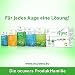Ocuvers Wipes: Klinisch sterile Augen Lidhygiene Tücher mit Aloe Vera und Hyaluron gegen trockene, müde, juckende Augen, Blepharitis, Lidrandentzündung und zur Entfernung von Make Up