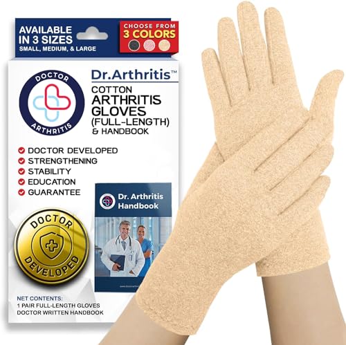 Doctor Developed Nude Arthritis Gloves/Skin Gloves...