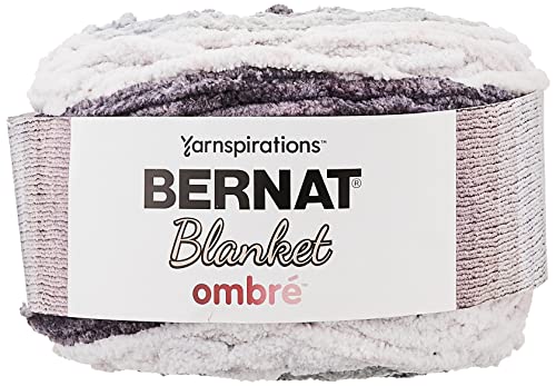Image of Bernat Blanket yarn, Charcoal Ombre