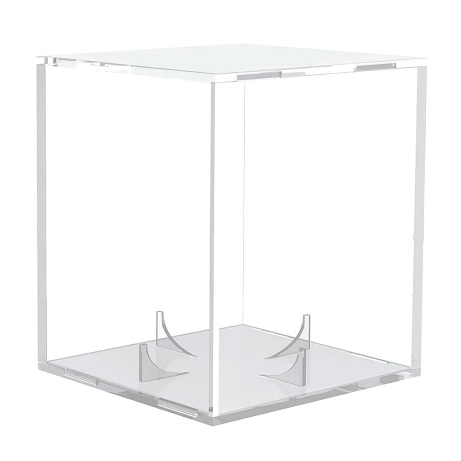 Holder Protector Square Clear Protector Box Softball Acrylic Cubes Baseball Display Case Box with Stand Baseball Case