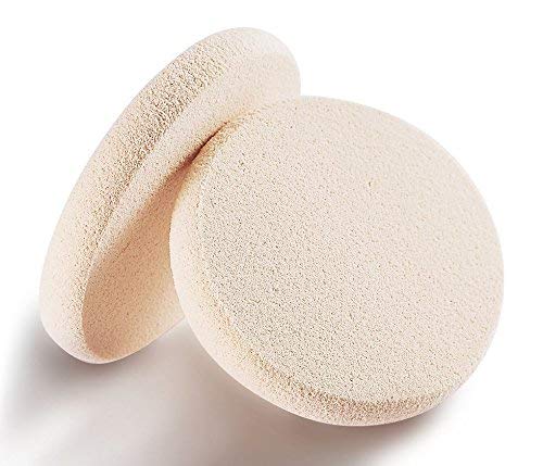 Kooba 4Pcs Round Makeup Sponges Supplement, Beauty Face Primer Compact Powder Puff, Blender Sponge Replacement For Cosmetic Flawless Foundation, Sensitive And All Skin Types #TOP2