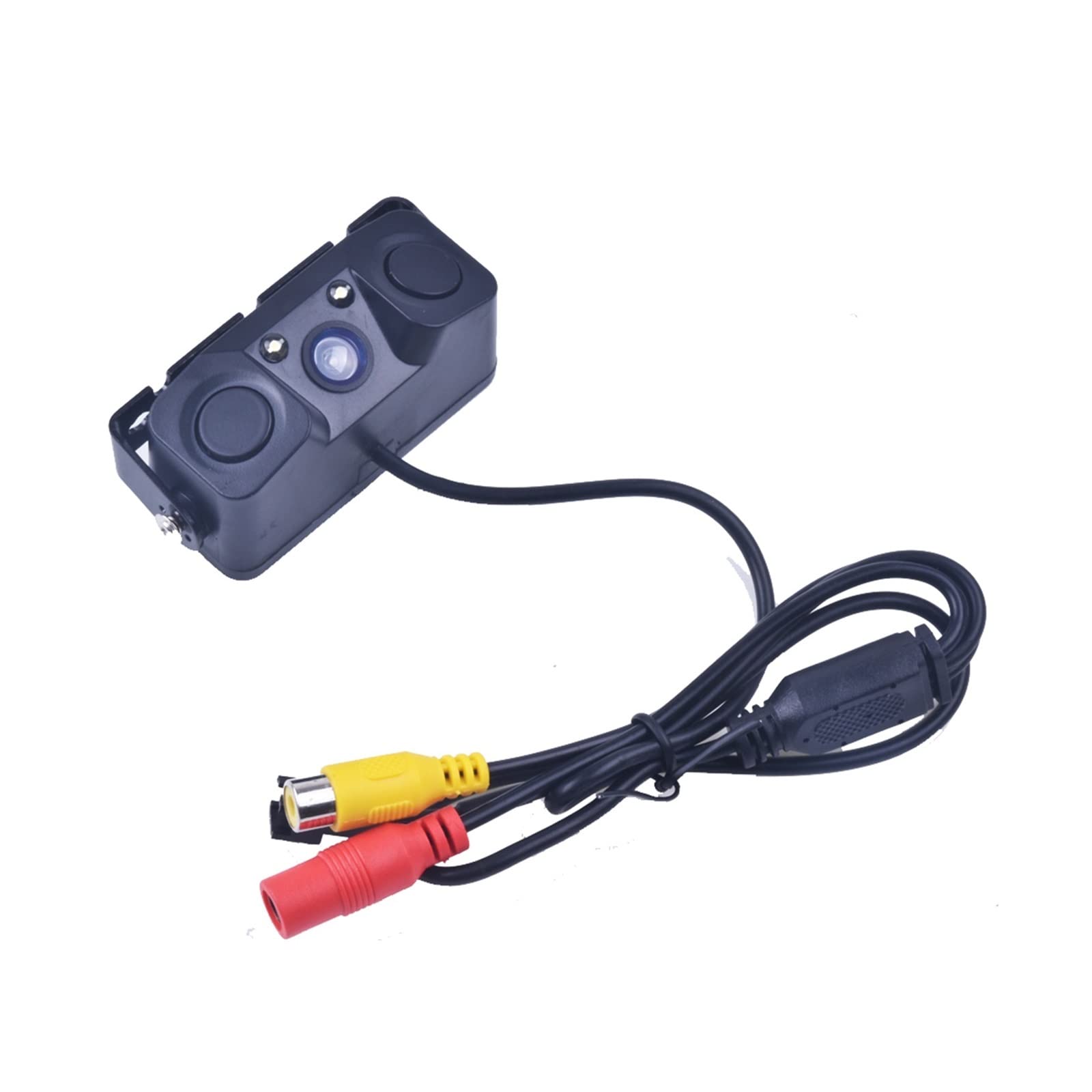 Sensor De Aparcamiento De Vídeo 3 En 1, Cámara De Visión Trasera De Marcha Atrás For Coche con 2 Sensores De Detector De Radar, Indicador De Alarma Bibi