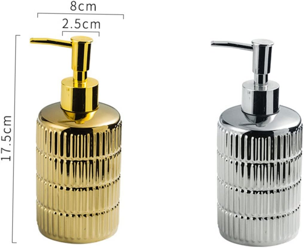 1set Shampoo Dispenser Bottles Press Type Lotion Holders Portable Travel Containers