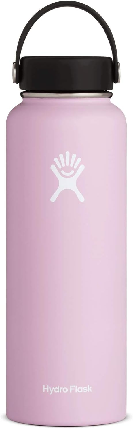 HYDRO FLASK Wide Mouth Bottle 40 Oz Lilac, 1 EA