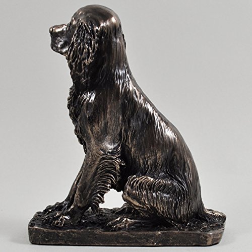 Springer Spaniel Dog, by David Geenty. Cold Cast