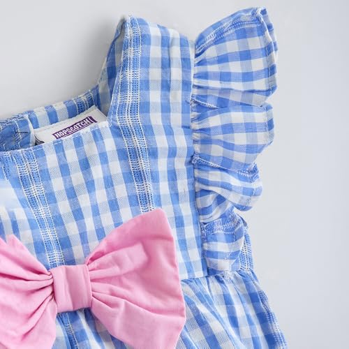 Image of Hopscotch Cotton Bow Applique Onesie