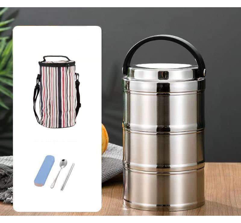 304ステンレス 保温弁当箱 個別仕切り付き*13 304ステンレス 保温弁当箱 個別仕切り付き*13