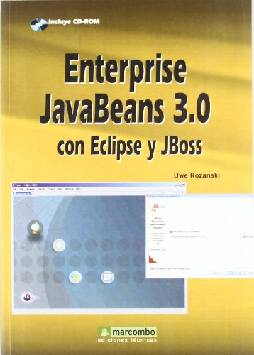 Portada de Enterprise Javabeans 3.0 con Eclipse y Jboss
