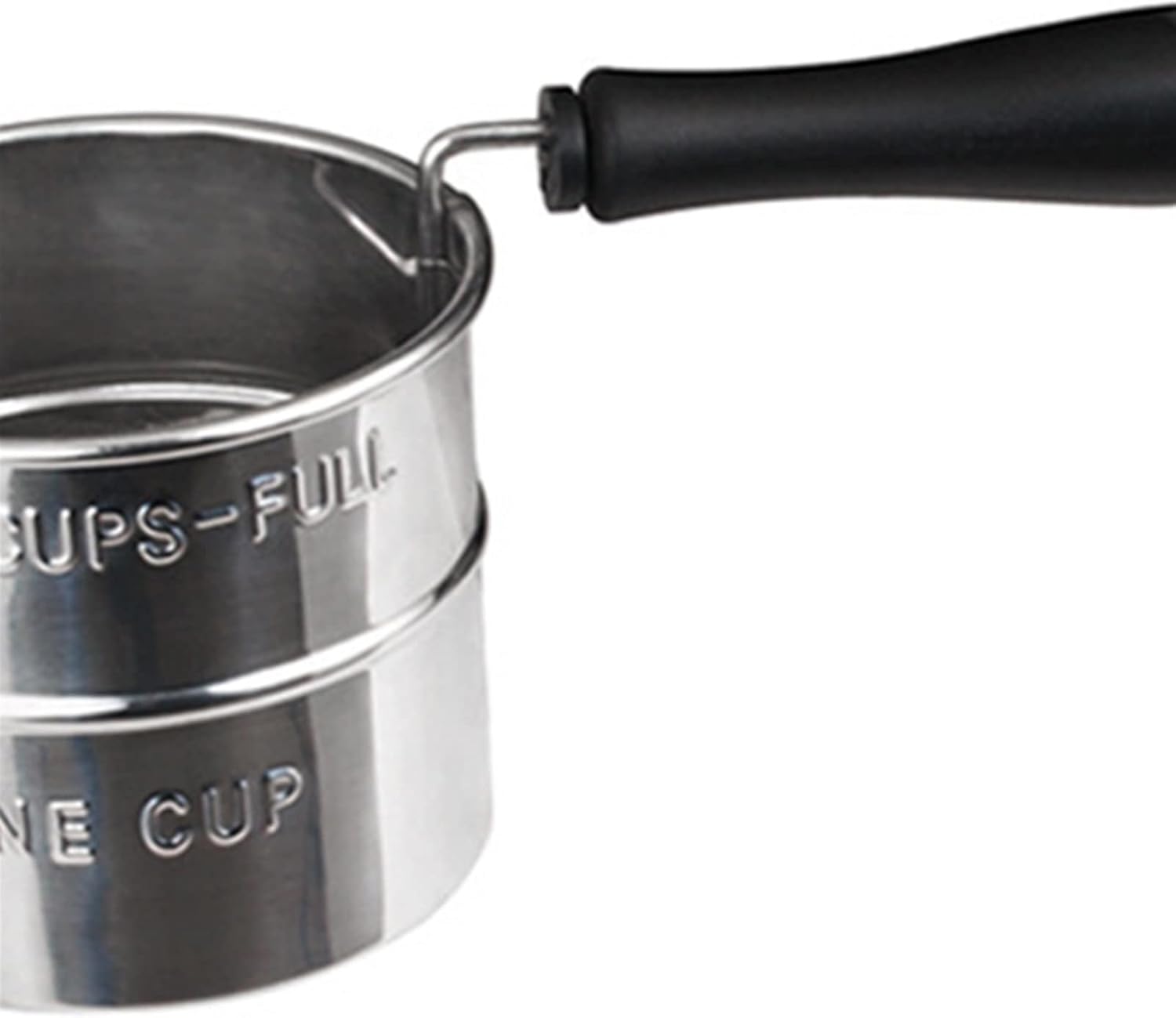 Flour,Sifter Stainless Steel Flour Sieve Cup Powder Sieve Mesh Handheld Cakes Sugar Mesh Sieve Baking Sieve Strainer Home Kitchen Gadgets Sieve Sieve