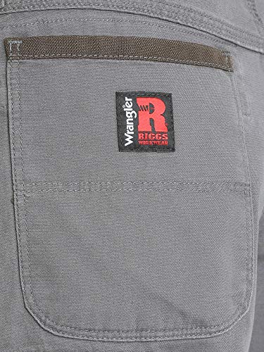 Wrangler Riggs Workwear Men's Advanced Comfort Lightweight Ranger Pant, ch arcoal, 38x32