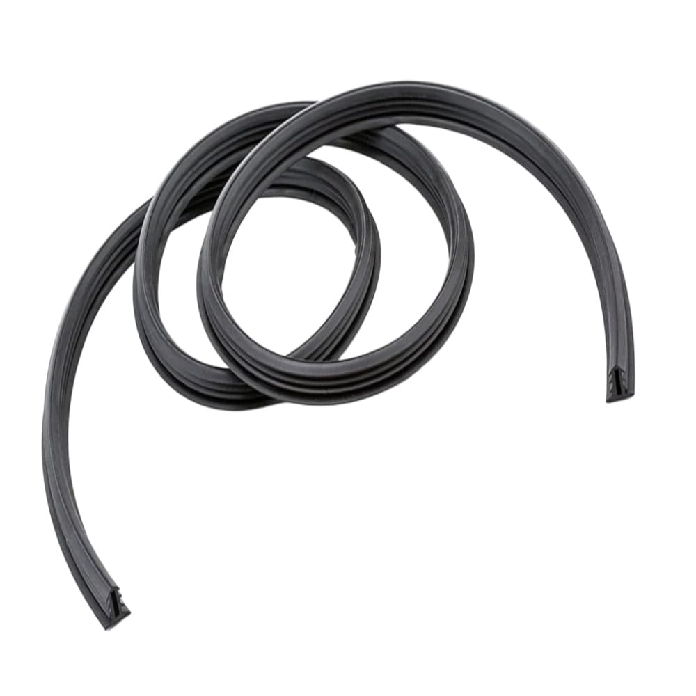 WDJRUIRUI 1 Piece 1.64m Car Dashboard Sealing Strip for Seat MII 5-Türer KF1 I 2012-2019, Windscreen Gap Filler Soundproof Interior Trim Premium Rubber