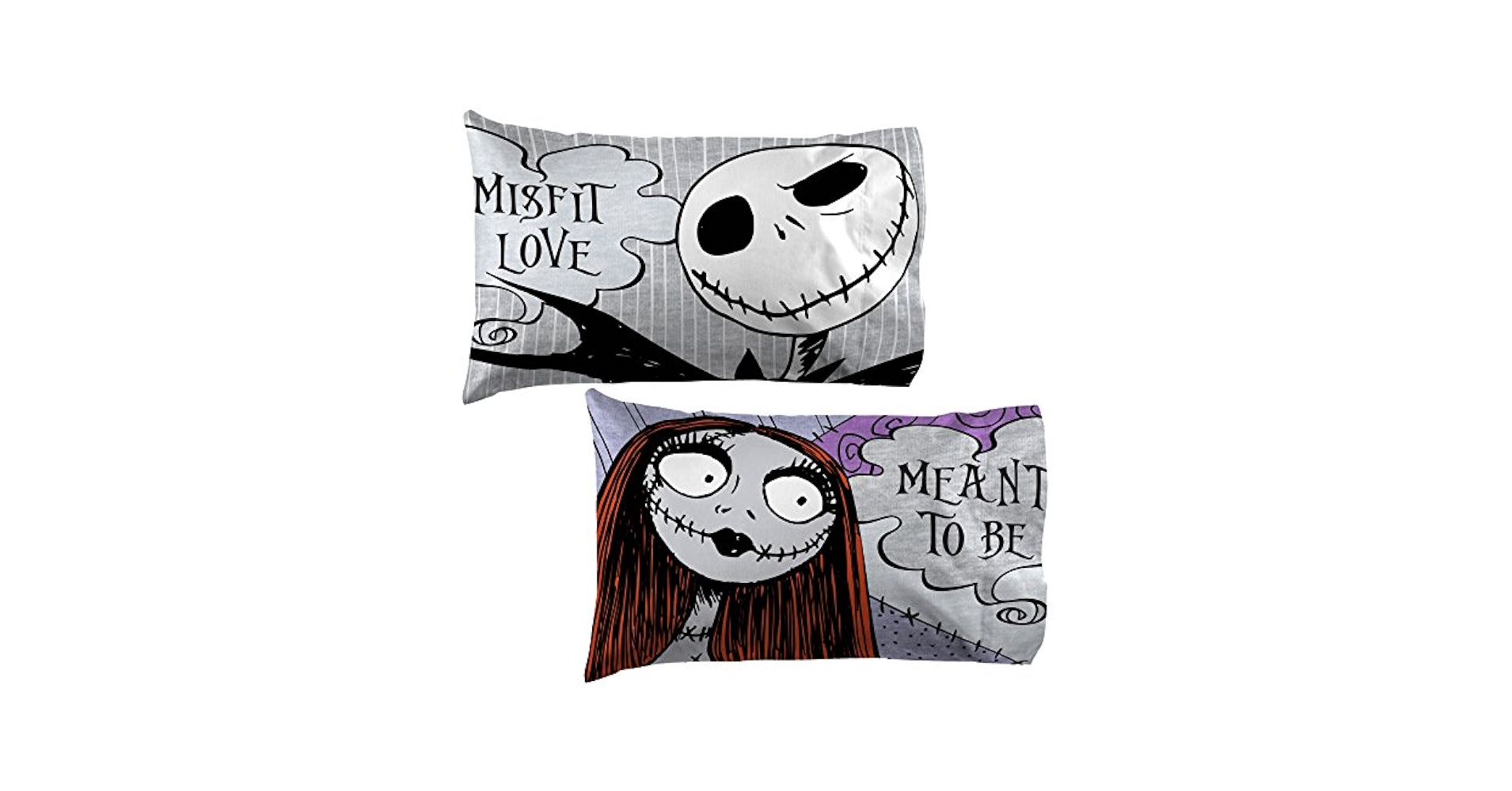 キャラクター Nightmare Before Christmas Pillow Case Amazon.com: Jay Franco Disney Nightmare Before Christmas