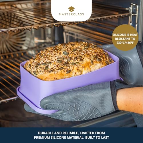 MasterClass Silicone Bakeware Set Made from Non-Toxic, Non-Stick, Durable, Water, Heat Resistant Baking Essentials, Dishwasher, Microwave, Oven Safe, Includes Silicone Baking Sheet, 7 PC - Image 6
