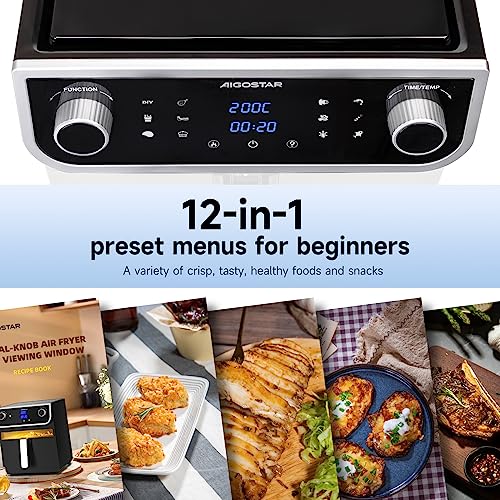 Aigostar Air Fryer XXL - Friggitrice ad aria 8L