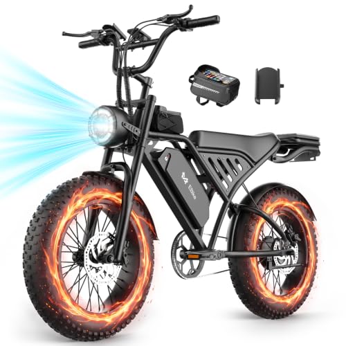 Electric Bike for Adults, 48V 30MPH Electric Dirt Bike image 2