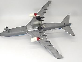 Amazon.co.jp: k ANAブリキ 飛行機レトロ 置物 航空模型 JA8501 現状品
