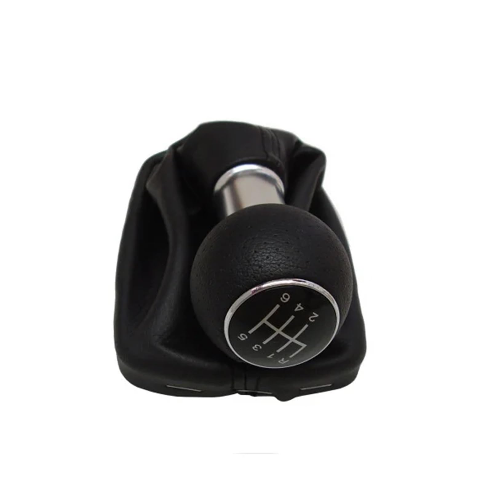 Gxqklsu 6Speed Gear Shift Knob Car Gear Shift Knob 5 Speed 6 Gear 12Mm With Gaitor Compatible With A3 8L S3 2000 2001 2002 2003 Car Styling(6Speed)
