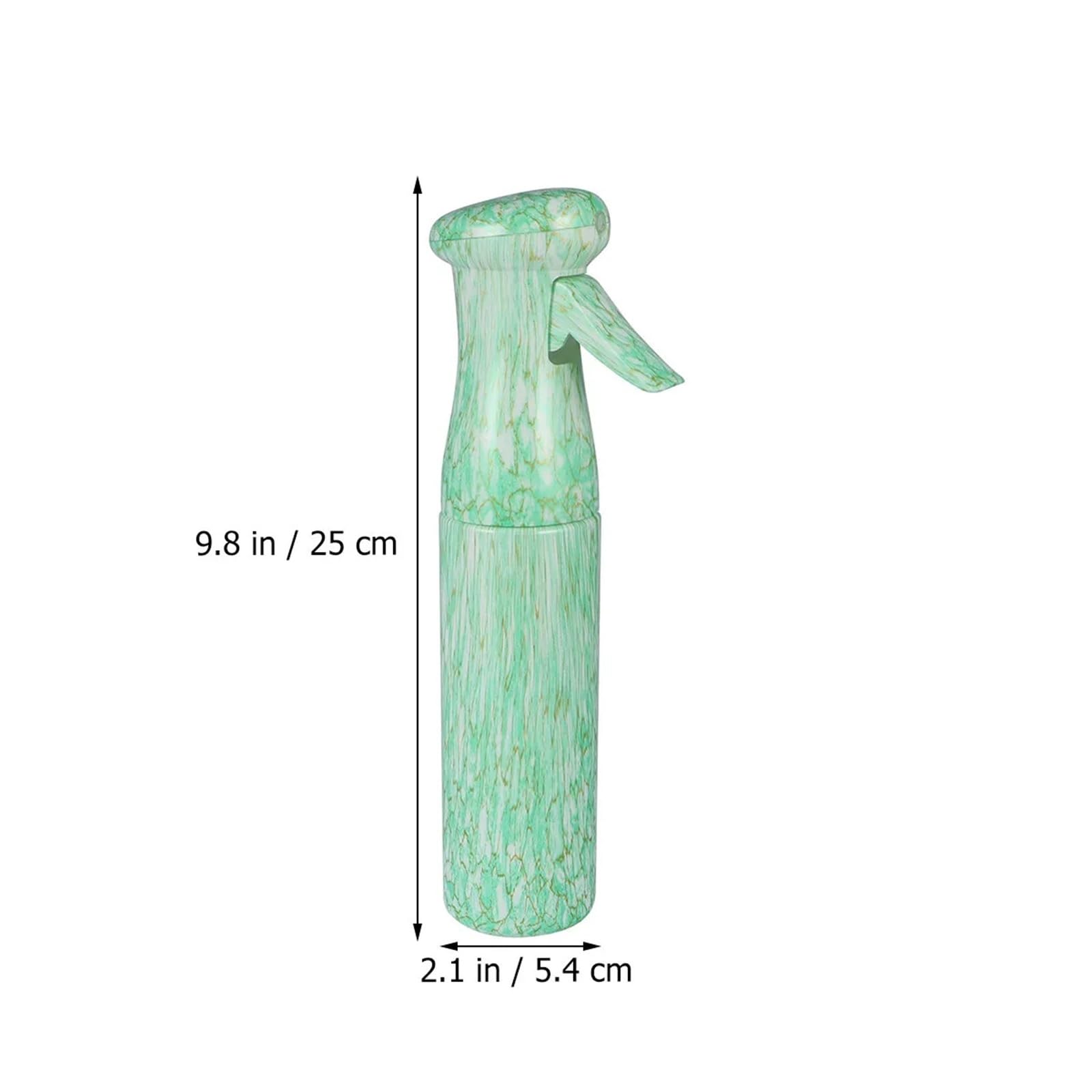 Pulverizador Agua Botella de spray recargable grano madera simulada | 1 limpiador de tóner for el hogar de viaje de 250 ml.