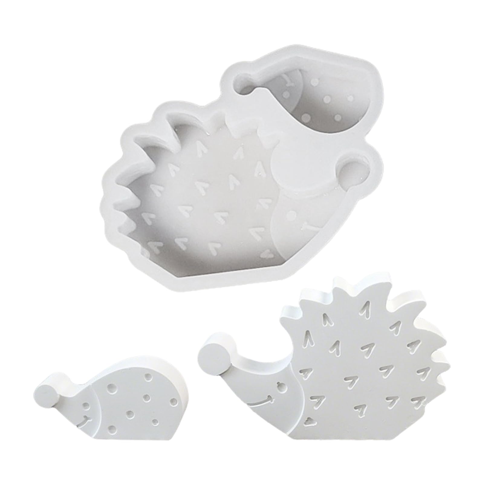 Silikonformen Herbst - Kürbis & Igel Gießformen Für Gips, Kerzen, Harz