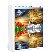 Bunter Wolf Puzzle 1000 Teile – 75x50 Cm, Für Erwachsene & Kinder, Inkl. Poster, Pädagogisches Spiel