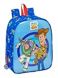 TOY STORY GOOD VIBES - Mochila Infantil, Mochila Niño, Mochila Escolar, Adaptable a Carro, Ideal para Guardería, Cómoda y Versátil, Calidad y Resistencia, 22x10x27 cm
