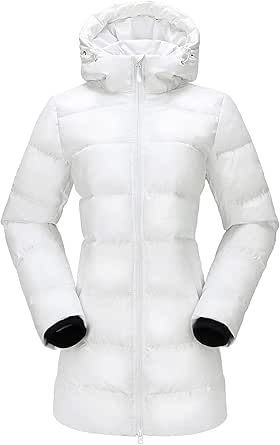 GEWSEY Women's Down Jacket Hooded Winter Light Weight Short Puffer Coats Packable Warm Windproof Ladies Parka Black Xxl - View #10