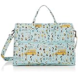 [シフレ] 折りたたみボストンバッグ Mサイズ スヌーピー H0002 PN128 バスストップブルー