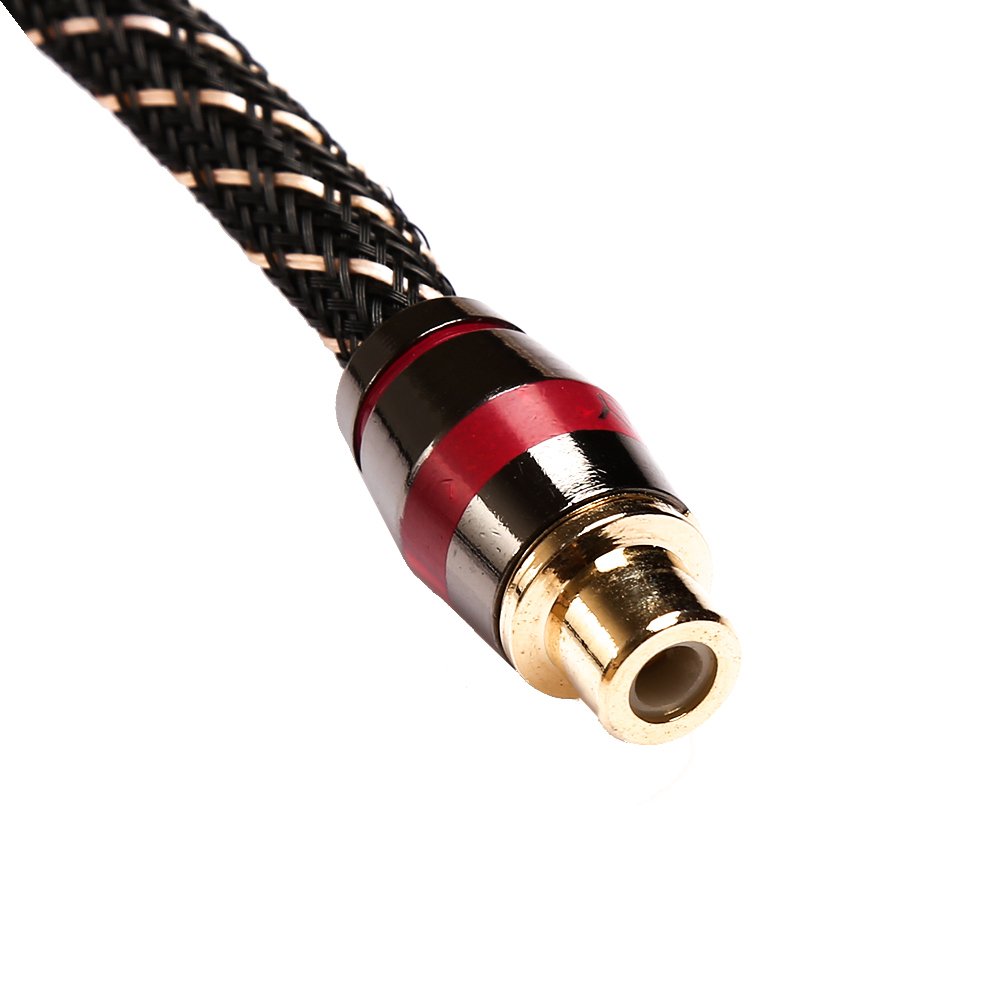 Amazon.co.jp: オーディオケーブルデジタル同軸6インチRCAメス