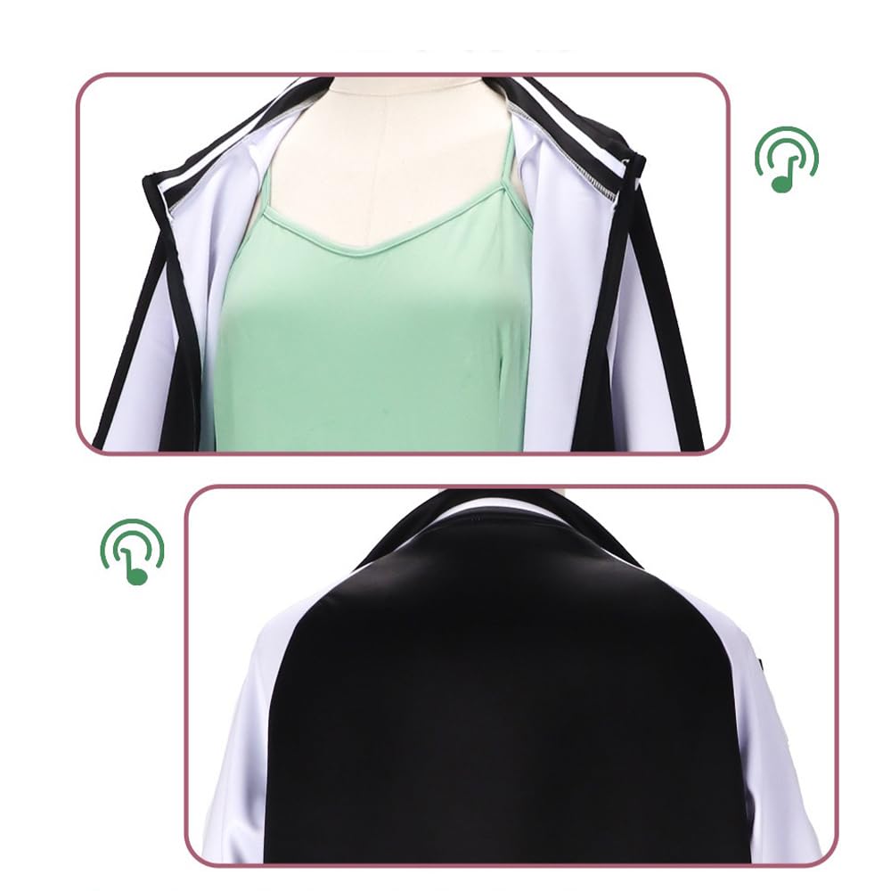 Hiroi Kikuri - Costume per cosplay anime e giochi di ruolo, set completo di uniformi per Halloween, carnevale, cosplay, da donna
