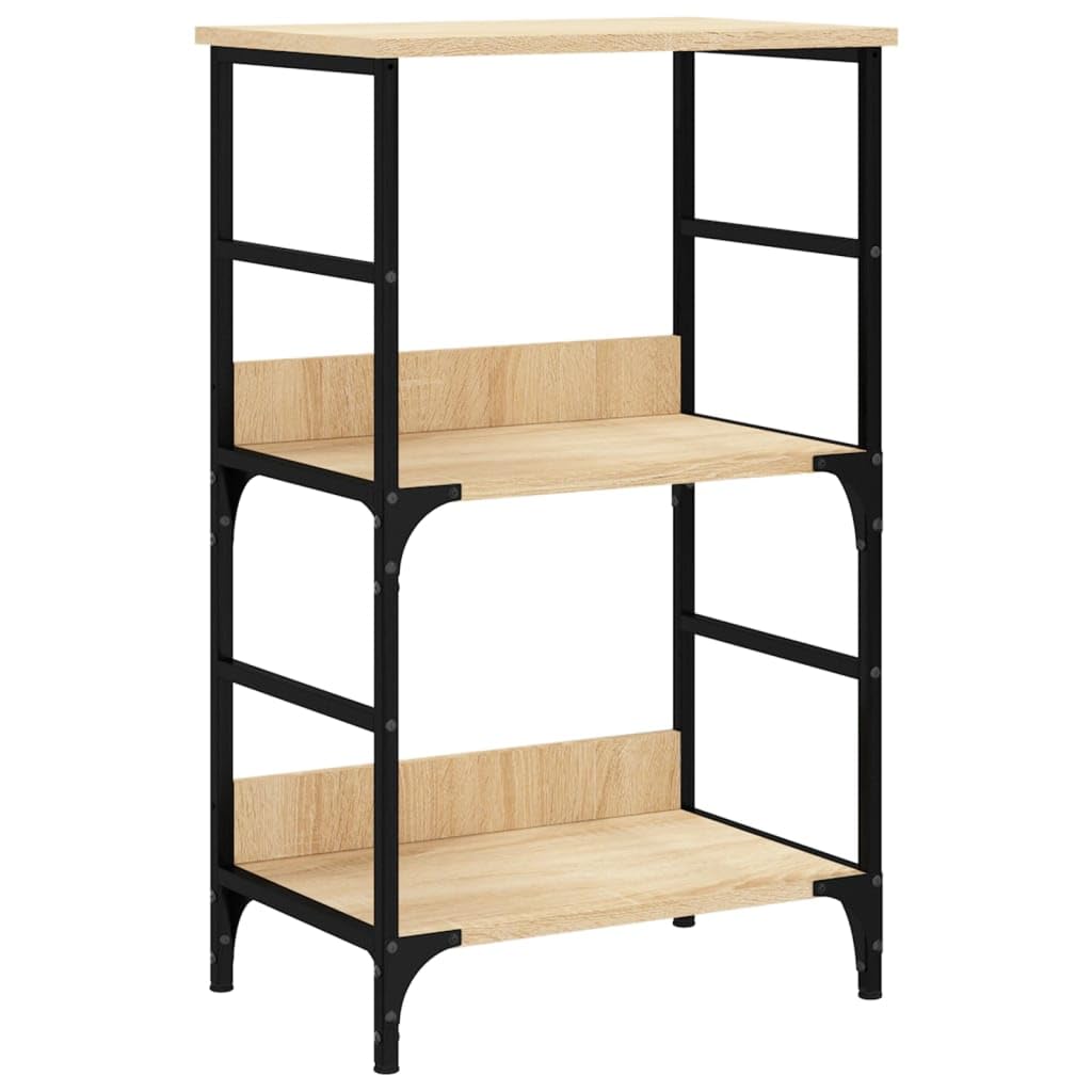 vidaXL Bibliothèque chêne Sonoma 50x33x82 cm Bois d'ingénierie