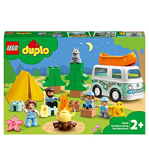 Image of LEGO 10946 Duplo My City: Adventure in the Family Motorhome, Toy Car for Boys and Girls +2 years old