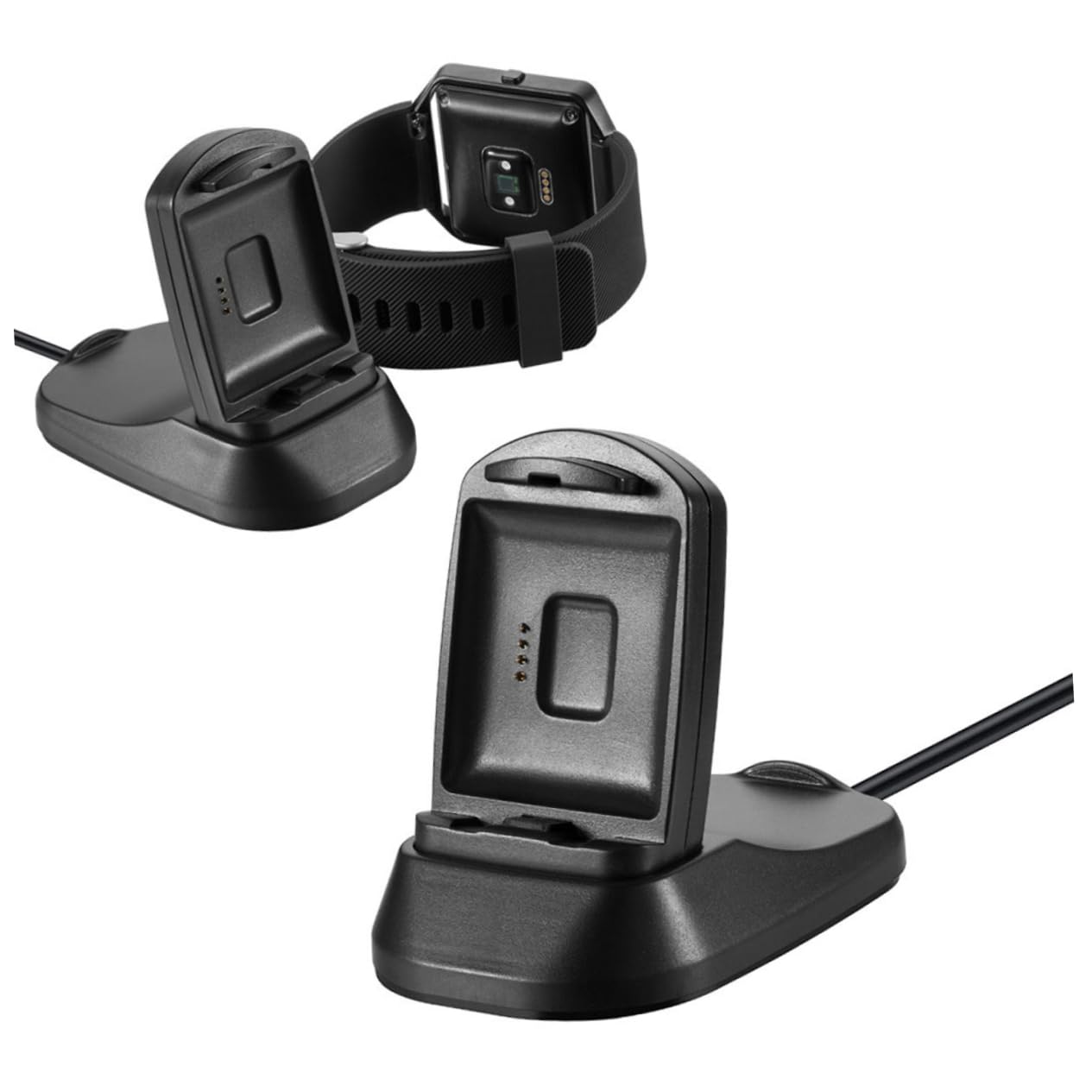 OSALADI 3pièces Support De Charge pour Montre Blaze Station De Charge USB Compacte avec De Surcharge pour Voyage Et Usage Quotidien
