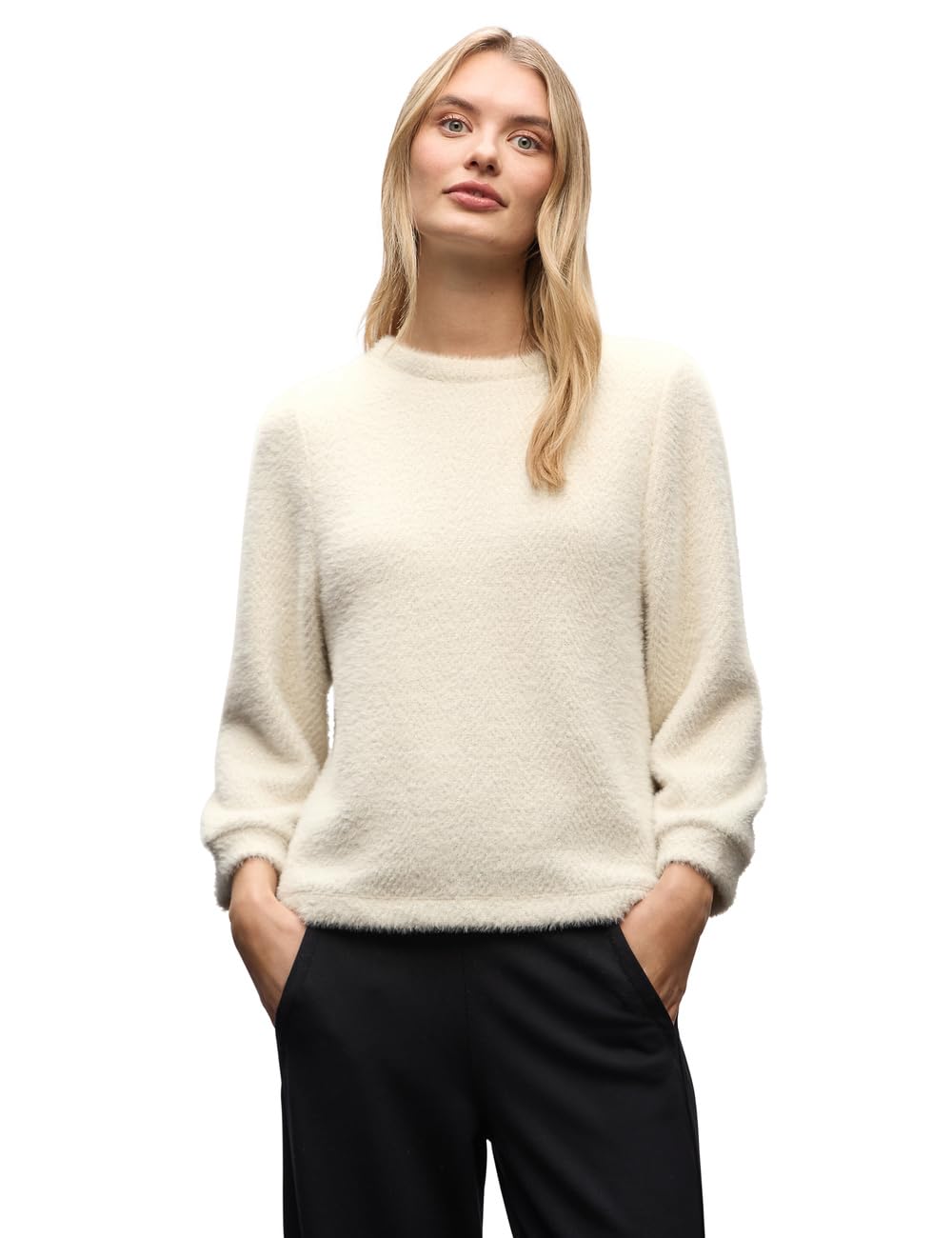 Damen Weiches Shirt mit Glitzer