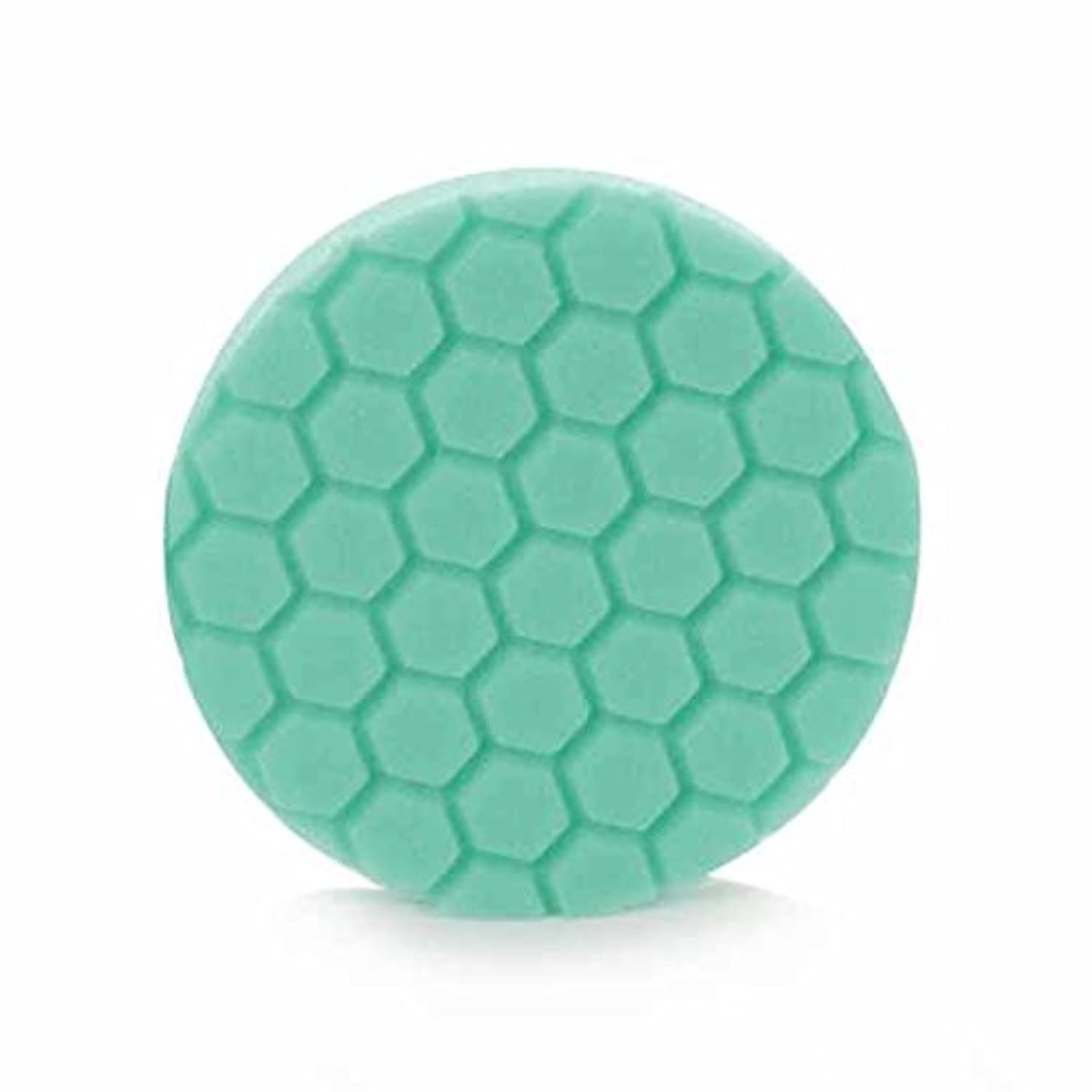 Hex-Logic Heavy Polishing Pad, Green, 6Inch, BUFX_103HEX6