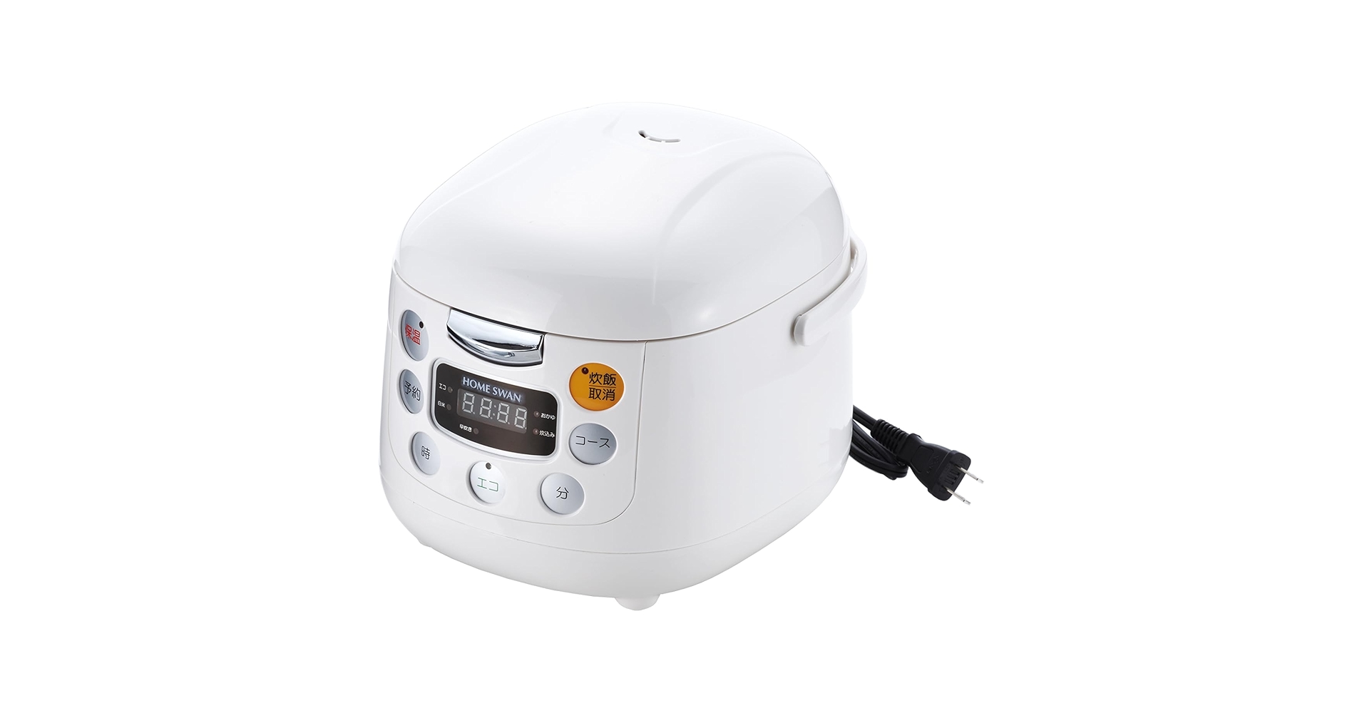 有限会社新津興器 ホームスワン マイコン式炊飯ジャー 3.5合炊き ホワイト 22×27×20.5 mxn26g8 51Am5oBB6wL.jpg_BO30,255,255,