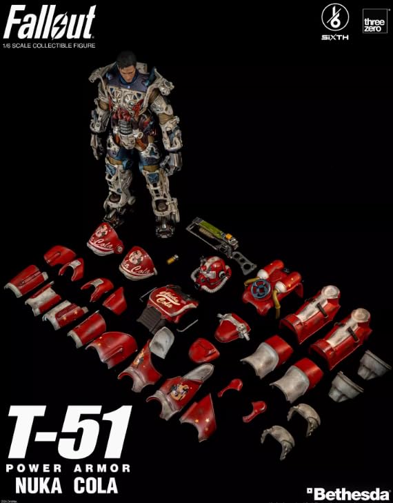 Amazon | [AC]Threezero 1/6 フォールアウト T-51 ヌカ・コーラ