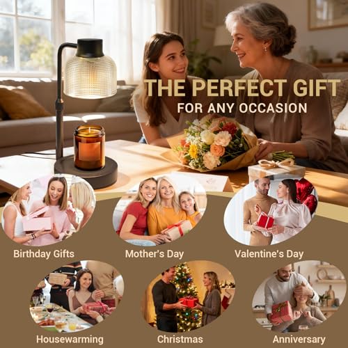 Candle Warmer Lamp with Timer, Birthday Gift for Women, House Warming Gift - image 8