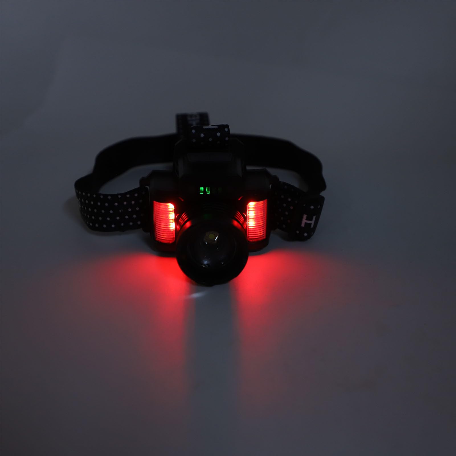 Lampada frontale ricaricabile a LED, 30 W di tipo C, torcia frontale a LED con sensore intelligente, per adulti, escursionismo, campeggio
